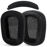 G933 Mesh Fabric Ear Pads And Headband Replacement Ear Cushions Compatible With Logitech G933 G935 G633 Headphones Comfort Memory Foam Earmuffs Replacement Earpads Ear Cups Cover Repair Parts (Black)