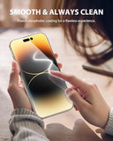 2 Pack Screen Protector for iPhone 14 Pro Max (2022) 6.7 inch Shatterproof Tempered Glass