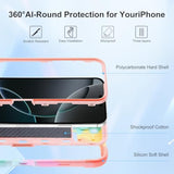 MARKILL Compatible with iPhone 16 Pro Max Case 6.9 Inch with Ring Stand, Heavy-Duty Military Grade Shockproof Phone Kids Cover for iPhone 16 Pro Max