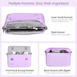 9-11 Inch Tablet Sleeve Bag With Shoulder Strap Fits Ipad 11-Inch A16 2025, Ipad 10Th Gen. 10.9", Ipad Gen. 10.2", Ipad Air 11/5Th/4Th Gen. 10.9", Galaxy Tab A9 Plus 11", Purple