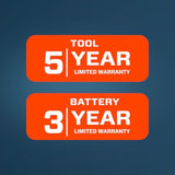 X6 60 Volt Max* 4 Ah Lithium-Ion Battery 60 Volt Max* Cordless Lawn And Garden Tools, Fade-Free, Battery Indicator Lights ()