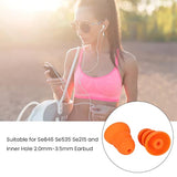 4 Pairs Replacement Silicone Ear Tips For Se846 Se535 Se215 And Inner Hole 2.0?3.5Mm Earbud, Great Seal And Sound Isolation, Silicone Replacement Earbud Ear Buds Tips, Ergonomic Design