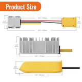 Step Down Converter For Dewalt 20V To 12V Adapter Power Wheel Battery Adapter Dc 12V 20A 240W Inverter Automatic Buck Converter Dc Voltage Regulator