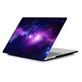 Case Compatible With New Version Macbook Pro 16 Inch 2023 2021 Model M2 A2780 A2485 M1 Pro/Max With Retina Display, Plastic Hardshell Cover Case & Keyboard Skin & Laptop Sleeve, Purple Galaxy