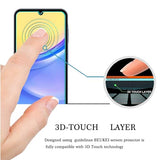 (3 Pack) Compatible For Samsung Galaxy A15 5G And Galaxy A15 Screen Protector Tempered Glass, Touch Sensitive,Case Friendly, 9H Hardness