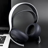 Earpads Cushions Replacement For Sony Playstation Ps5 Pulse Elite Wireless Headset, Ear Pads Cushions With Soft Protein Leather, Noise Isolation Foam - Black