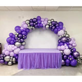65-Pc Dark Purple Balloon Set for Birthday & Party Décor