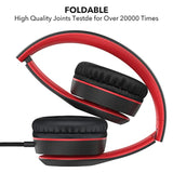 K5 Kids Headphones With Microphone For Shchool, Volume Limiter 85/94Db, Foldab