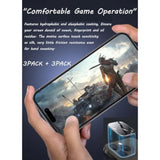 6 Pieces, 3 X Matte Screen Protector For Iphone 12 (6.1 Inches) And 3 X Transparent Camera Lens Protector, Matte Tempered Glass For Apple Iphone 12 Anti-Glare Anti-Fingerprint