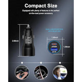 Pixel 9A 8 Pro Fast Car Charger Usb C Cigarette Lighter Adapter 5.4A Type C Cargador Carro Rapid Charging Car Block Compatible With Google 10Pro Xl/9/8A/7A/7 Pro/6/6A/6 Pro/5A/5/4A/4 Xl, Iphone 17/16E