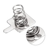 Battery Spring Plate Aa Battery Contact Nickel Plate 10Mmx10Mm For Diy 20 Set