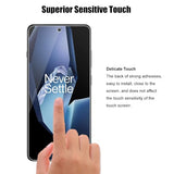 3 Pack Screen Protector For OnePlus 13R 5G Tempered Glass, Anti Scratch, HD Clear