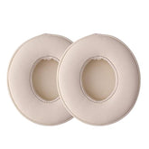kwmobile Ear Pads Compatible with Beats Solo 2 Wireless/Solo 3 Wireless Earpads - 2X Replacement for Headphones - Beige