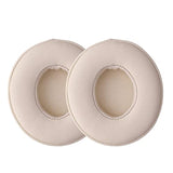 kwmobile Ear Pads Compatible with Beats Solo 2 Wireless/Solo 3 Wireless Earpads - 2X Replacement for Headphones - Beige