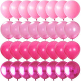 Pink Balloon Garland Kit Hot Pink & Chrome Balloons for Birthdays, Showers and Weddings