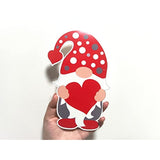 Red Glitter Happy Galentine'S Day Banner And Valentine Heart Garland, Valentine Gnomes Decorations, Happy Galentine'S Day Garland Galentines Day Wedding Engagement Party Home Decorations