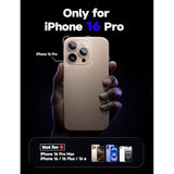 2 Pack 9H+ Glass For Iphone 16 Pro Screen Protector, Military Grade Shatterproof Full Edge Coverage, Hd Bubble Free Easy Installation Tempered Glass For Iphone 16 Pro (6.3 Inch)