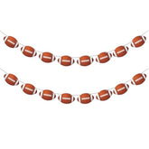 2Pcs Football Party Decorations Football Banner Assembled Football Garland Paper Cutouts Football Party Banners For Football Decorations For Football Classroom Decor Sports Theme Birthday Office Party