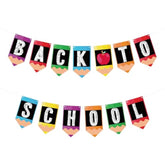 Welcome Back to School Banner Garland Classroom & First Day Decorations