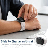 Sport Band Compatible with Whoop 5.0 Bands One, Peak and Life/MG, Breathable Waterproof Silicone Adjustable Replacement Accessories Strap for Whoop