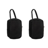 2 Pcs Mini Pouch With Carabiner Clip,Coin Purse,Tiny Zipper Storage Pocket Bag,Small Makeup Electronics Accessories Organizer Case For Airpods,Cord,Charger,Cable,Keychain,Lipstick,Earphone,Wallet
