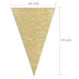 Graduation Decorations Maroon Gold 2025/Fall Bridal Shower/Burgundy Gold Graduation Party Decorations 2025/Burgundy Birthday Party Decor For Women 2Pcs Triangle Banners