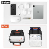 12.9-13 Inch Tablet Sleeve Bag With Shoulder Strap, Double Handle Case Fits Ipad Air 13-Inch M3 M2 / Ipad Pro 13-Inch M4, Ipad Pro 12.9-Inch M2&M1 (2022-2018), Galaxy Tab S8+/S9+ 12.4", Black