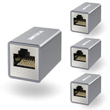 Rj45 Coupler, Shielded Ethernet Coupler Poe Ethernet Cable Extender For Cat7/C