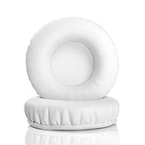 Positive Vibration 2 Ear Pads Ear Cushions Replacement Compatible With House Of Marley Positive Vibration 2 Wireless On-Ear Headphones Protein Leather Earpads White