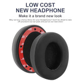 Studio 3 Cooling Gel Ear Pads Replacement Ear Cushions Compatible With Beats Studio 2 & Studio 3 Wired & Wireless Headphones, Studio 3 Memory Foam Headset Earpads Ear Cups Repair Part