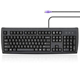 Periboard-107 Wired Ps2 Full Size Keyboard, Us English Layout