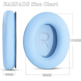 Ear Pads Cushions + Headband Replacement Earpads Compatible With Bose Quietcomfort 45 Qc45 35 Qc35, Qc35 Ii Over-Ear Headphones Easy Diy Installation,Protein Leather Parts (Sky Blue Kit)