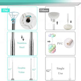 Adjustable Balloon Column Stand Kit (Set of 2): 9ft Metal Party Decor