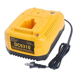 Replacement For Dewalt 18V Dc9310 For 7.2V-18V Nicad Nimh Battery Charger Dc9096 Dc9098 Dc9099 Dw9099 Dw9057 Dw9072 Dw9094 Dc9091 Dc9071 Dw9062 Dw9091