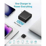 Anker MagGo Wireless Charging Station with Mac Book Pro 100W USB C Charger