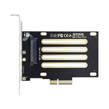 xiwai PCI-E 4.0 X4 Lane to NVMe PCIe SSD U.3 U3 Kit SFF-8639 Host Adapter for