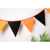 Felt Black And Orange Banner Graduation Party Decoration
