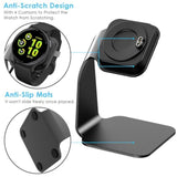 Charger Dock Compatible With Garmin Vivoactive 5 4 4S 3/3 Music/Venu Sq/Venu/Venu 3S 3 2S 2, Premium Aluminm Charging Cable Stand Base Station Usb Date Syn For Fenix 7 7S 7X 6 5 Smartwatch