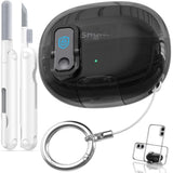 SHOKZ OpenDots ONE Case with Safety Lock & Phone Stand, Black