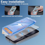 Iphone 16 Pro Max Screen Protector, 6.9-Inch Tempered Glass, 9H Hardness, 2-Pack With Installation Kit?Automatically Removing Dust And Air Bubbles