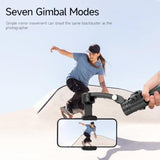 Phone Gimbal Stabilizer 3-Axis Foldable Gimbal For Video Recording With Face Trakcing Tiktok Youtube Vlog Stabilizer For Android And Iphone 15/15 Pro Max/14/14 Pro