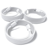 Usb C Cable 60W 3Ft 3Pack,Usb C To Usb C Fast Charging Cable Compatible With Macbook Pro?Iphone 15/15Pro/15Promax, Samsung Galaxy S23, Ipad Pro 2021, Ipad Air 4 And More