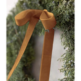 Copper Velvet Ribbon 1.5'' 25 Yards For Christmas Tree, Gift Wrapping, Flower Bouquet, Wreath Decorations, Bow Making