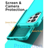 For Samsung Galaxy S25 Ultra Case,3-Layer Heavy Duty Pocket-Friendly Rugged Durable Military Grade Protection Shockproof/Drop Proof/Dust Proof Protective Cover For Galaxy S25 Ultra 2025_3