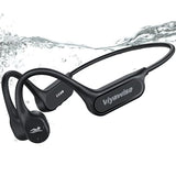 B11 Bone Conduction Headphones, Ip68 Waterproof Earbuds For Swimming, 32Gb & Bluetooth 6.0 Wireless Underwater Open Ear Headphones With Mic For Sport