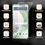 3 Pack For Blu View 5 Tempered Glass Screen Protector, Scratch-Proof, Bubble-Free,Hd Transparent, 9H Hardness,Bubble Free,Case Friendly