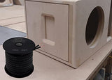 16AWG Gauge Speaker Cable Speaker Wire Black 50FT