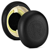 45H Ear Pads - Replacement Ear Cushion Cover Compatible With Jabra Evolve2 65 (65Ms 65Uc Usb) / Evolve2 40 (40Uc 40Ms Usb) / Elite 45H On-Ear Wireless Headset,Softer Protein Leather (Black)