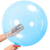 18 Inch Blue Helium Bobo Balloons 10 Pc for Christmas Wedding Birthday Party