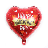 Happy Valentines Day Balloons,Love Heart Foil Balloons,Valentines Day